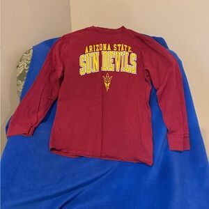 Arizona State Sun Devils Men’s Fanatics Long Sleeve T-shirt. Size Medium.